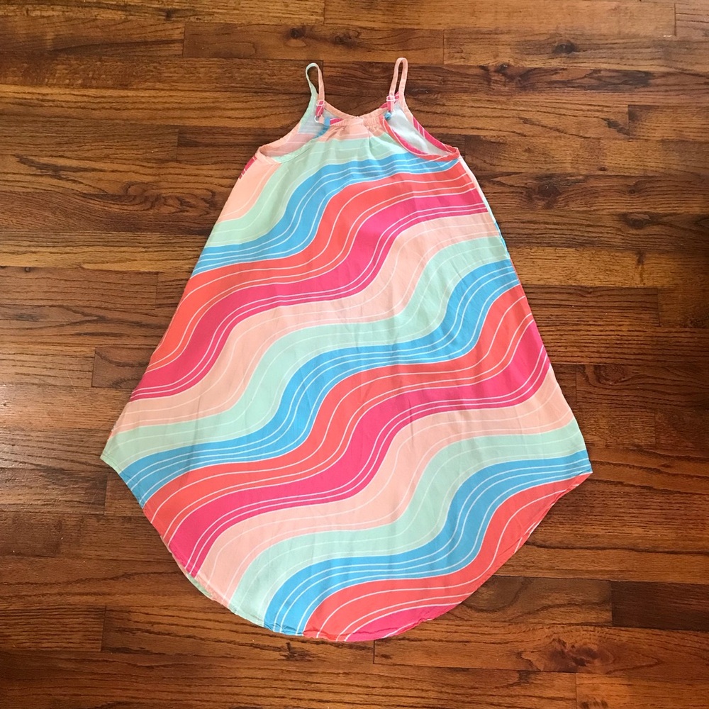 Girls Spaghetti Strap Maxi Sundress Dresses
Flower Floral Swirling Stripe Colors - Picture 11 of 13